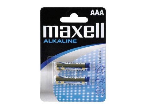 Battery AAA (R03) alkaline MAXELL 2 pcs / blister