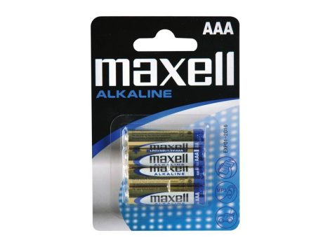 Battery AAA (R03) alkaline MAXELL 4pcs / blister