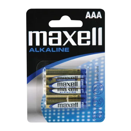 AAA (R03) alkáli elem MAXELL 4db / bliszter AAA (R03) alkáli elem MAXELL 4db / bliszter