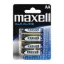 AA (R6) alkáli elem MAXELL 4db / bliszter