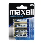 AA (R6) alkáli elem MAXELL 4db / bliszter