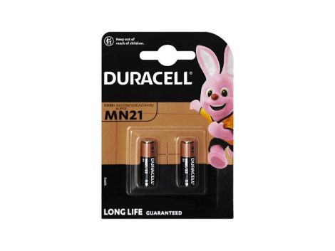 Battery MN21 MN21 (A23 / V23GA / 3LR50) DURACELL alkaline 2pcs blistr 12V