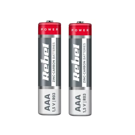 AAA (R03) Zn-Cl REBEL 2db / zsugor BAT0080 AAA (R03) Zn-Cl REBEL 2db / zsugor BAT0080