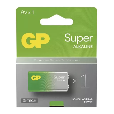6F22 (9V) alkáli GP Super 9V 1db