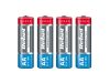 Battery AA (R6) alkaline REBEL Alkaline 4pcs / shrink BAT0061