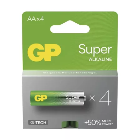 AA (R6) alkáli GP Super 4db