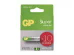 Battery AAA (R03) alkaline GP Super 10pcs