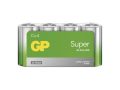 Battery C (R14) alkaline GP Super 4pcs / shrink
