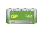 Battery C (R14) alkaline GP Super 4pcs / shrink
