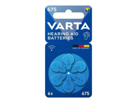 Battery VARTA PR44 / 675 6 pcs / blister Battery VARTA PR44 / 675 6 pcs / blister