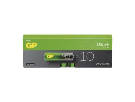 Battery AA (R6) alkaline GP Ultra Plus 10pcs