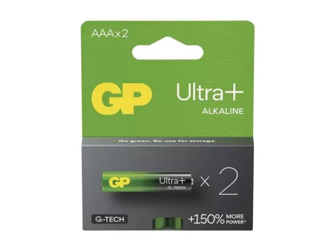 Battery AAA (R03) alkaline GP Ultra Plus 2pcs