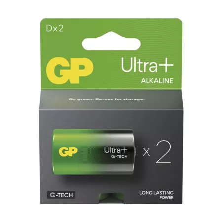 D (LR20) alkáli GP Ultra Plus 2db D (LR20) alkáli GP Ultra Plus 2db