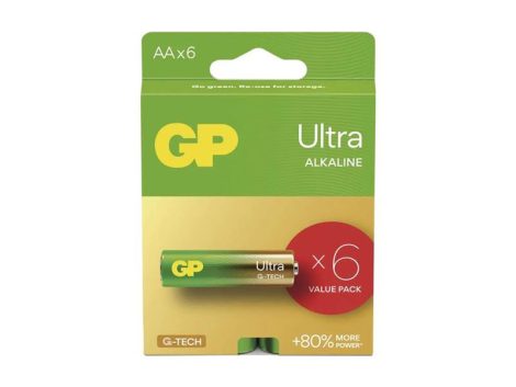 Battery AA (R6) alkaline GP Ultra 6pcs