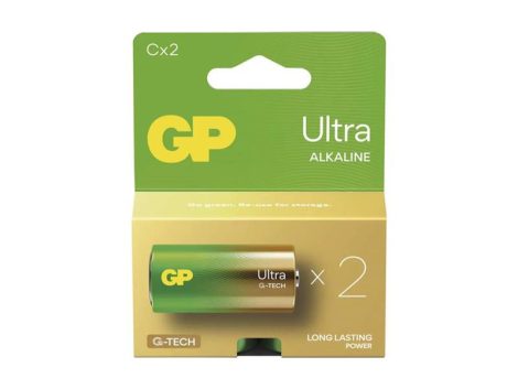 Battery C (R14) alkaline GP Ultra 2 pcs