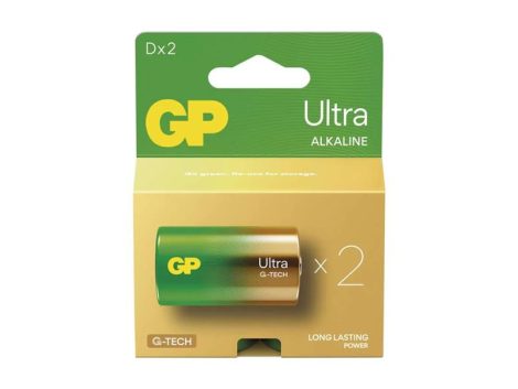 Battery D (LR20) alkaline GP Ultra 2pcs