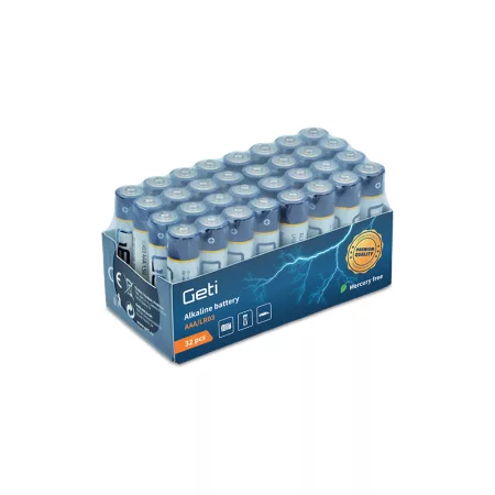 GETI AAA (LR03) alkáli elem 1.5V 32 db