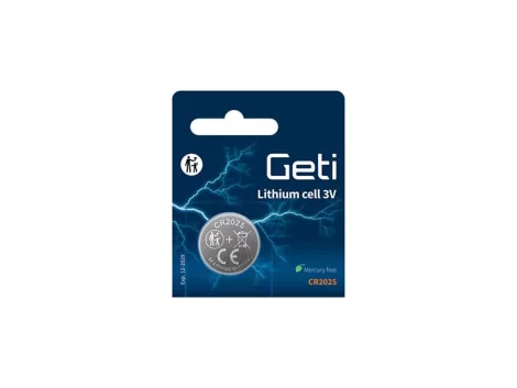 CR2025 GETI lithium battery