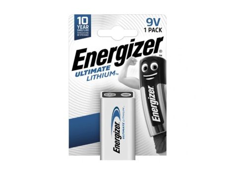 Lithium battery 9V ENERGIZER Ultimate 1ks / blistr –40°C