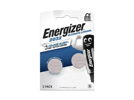 Battery CR2032 ENERGIZER Ultimate lithium 2pcs / blister -30°C