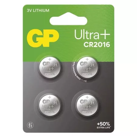 CR2016 GP lítium elem 4 db CR2016 GP lítium elem 4 db