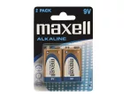 Battery 6LR61 (9V) alkaline MAXELL 2pcs / blister