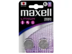 Battery CR2025 MAXELL lithium 2pcs / blister