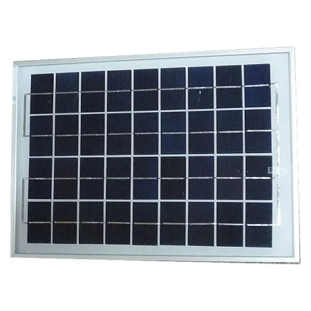12V/10W polikristályos napelem