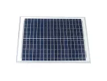 Solar panels with rigid frame