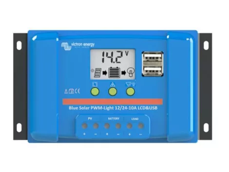 Solar controller PWM Victron Energy 5A LCD a USB 12V / 24V