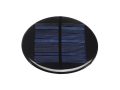 Solar panel mini 5V/110mA, polycrystalline, diameter 90mm