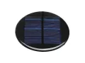 Solar panel mini 5V/110mA, polycrystalline, diameter 90mm