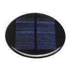 Solar panel mini 5V/110mA, polycrystalline, diameter 90mm