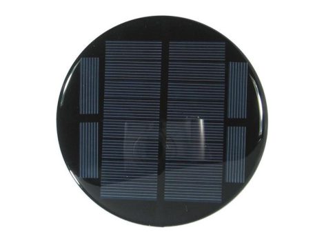 Solar panel mini 5V/200mA, polycrystalline, diameter 110mm