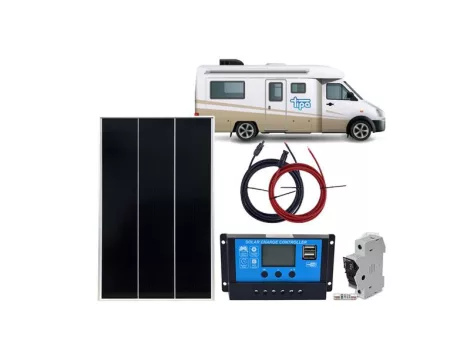 Solar caravan set SOLARFAM 170 Wp