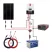 SOLARFAM 180Wp solar island set, 12V, battery 100Ah, inverter 230VAC 600W