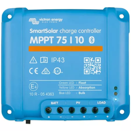 MPPT napelemes szabályozó Victron Energy SmartSolar 75/10 MPPT napelemes szabályozó Victron Energy SmartSolar 75/10