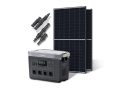   Solar array Growatt Infinity 2000 PRO, 800Wp, charging station with inverter 2048Wh