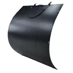 12V/200W félig rugalmas napelem erkélyre, kerítésre