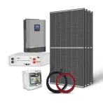 TRINA 1820Wp island solar kit, LiFePO4 51,2V 100Ah DEYE, inverter 48V/230VAC 5500W TRINA 1820Wp island solar kit, LiFePO4 51,2V 100Ah DEYE, inverter 48V/230VAC 5500W
