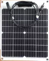 Fotovoltaikus napelem 12V/20W OS20-18MFX monokristályos rugalmas