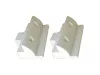 Holder for photovoltaic panel straight - package 2pcs, white