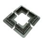 Holder for photovoltaic panel corner - package 4pcs, black