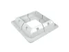 Holder for photovoltaic panel corner - package 4pcs, white