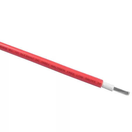 Napelemes kábel 4mm2, piros Napelemes kábel 4mm2, piros