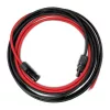 Napelem kábel 6mm2, piros+fekete MC4 csatlakozókkal, 3m