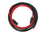 Solar cable 6mm2, red+black with MC4 connectors, 3m