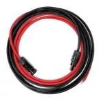 Napelem kábel 6mm2, piros+fekete MC4 csatlakozókkal, 3m Napelem kábel 6mm2, piros+fekete MC4 csatlakozókkal, 3m