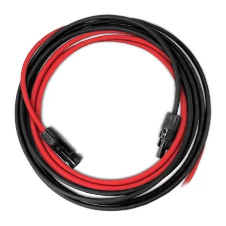 Napelem kábel 6mm2, piros+fekete MC4 csatlakozókkal, 3m Napelem kábel 6mm2, piros+fekete MC4 csatlakozókkal, 3m