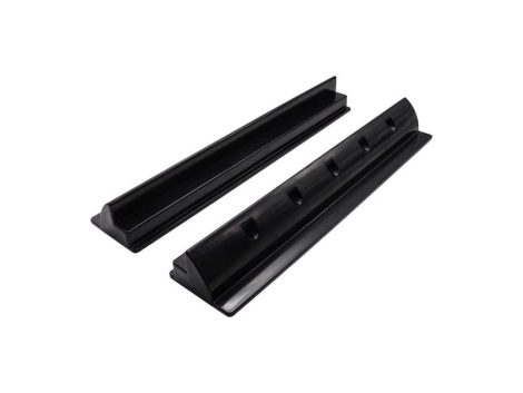 Holder for solar panel 550mm - pack of 2, black